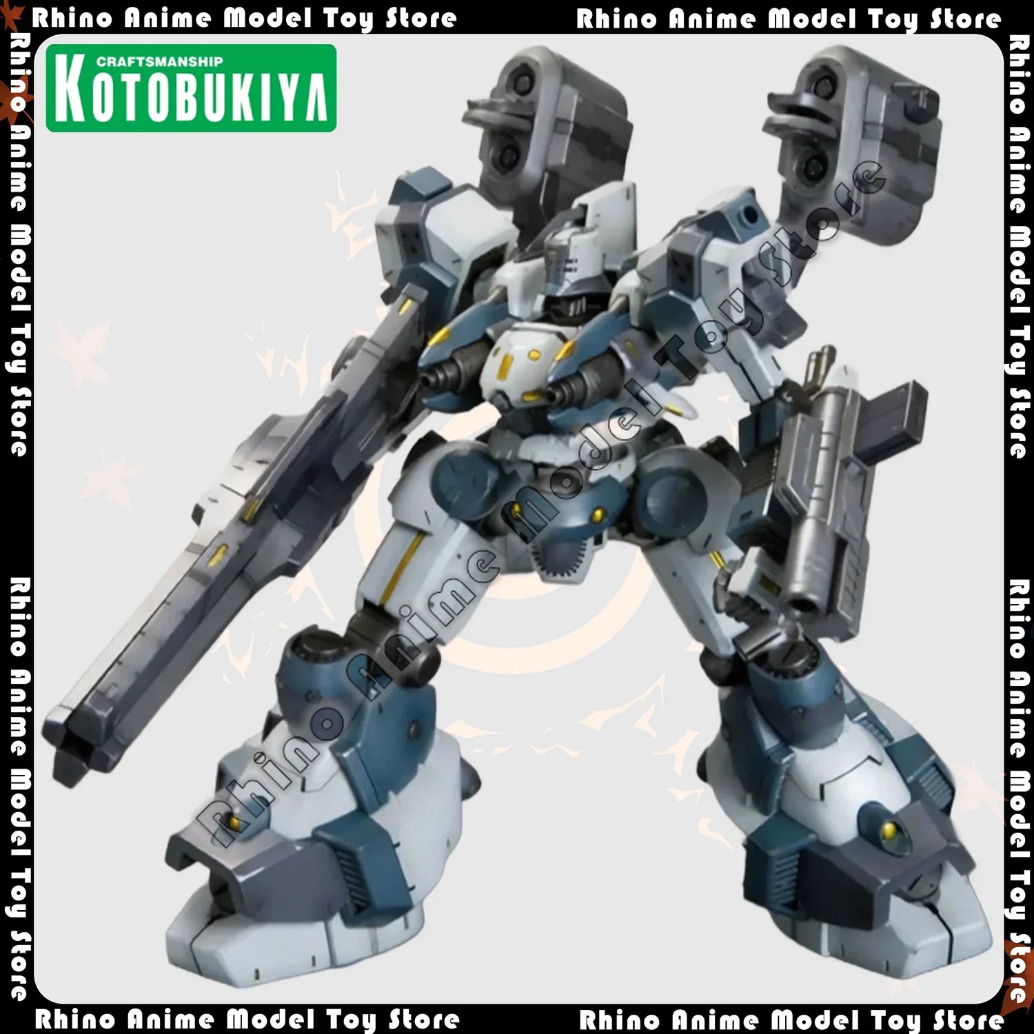 In Stock Original Genuine Kotobukiya V.I. Series Armored Core Mirage C04-Atlas Foxeye Ver. Action Figure Model Kit 155mmToy Gift