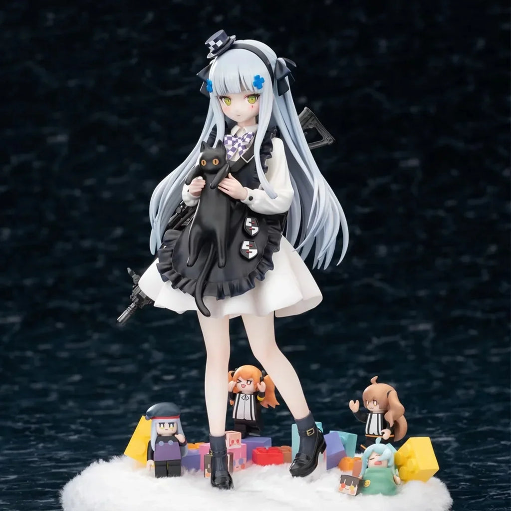 Girls' Frontline Figure HK416 Black Cat's Gift Version Anime Collectible PVC Statue Cute Character Display Model Gift