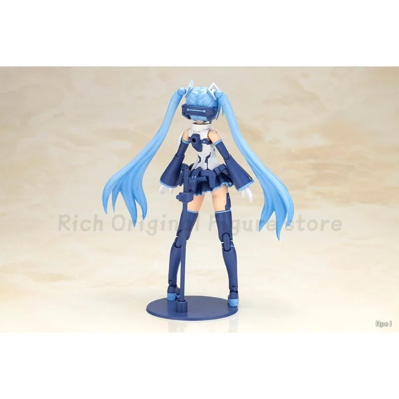 【Pre-sale】Original KOTOBUKIYA Frame Music Girl Hatsune Miku Snow Miku Another Color Ver. Anime Figure Model Toys Ornaments
