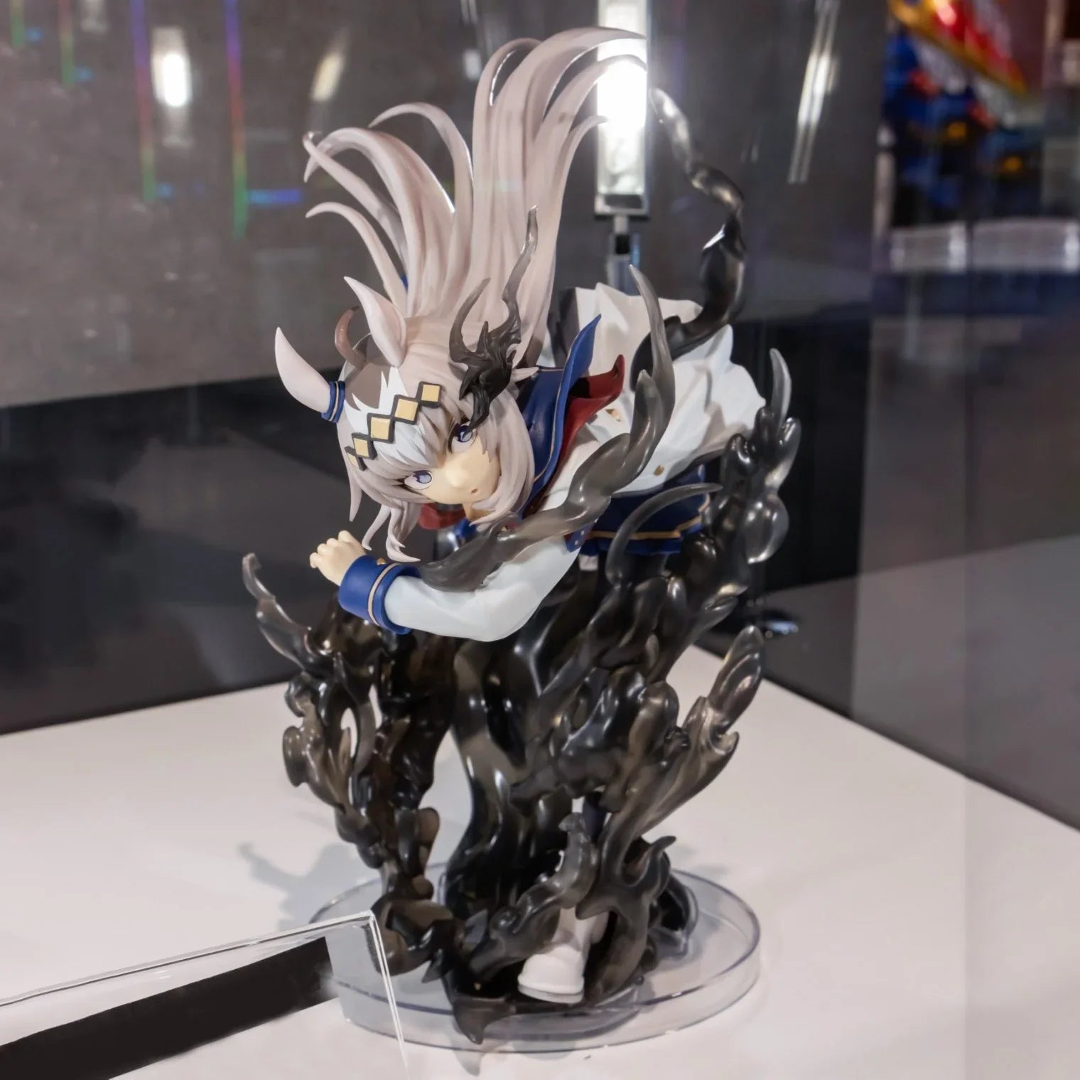 Neues Produkt Brillenfabrik EVOLVE Uma Musume Oguri Cap Tamamo Cross PVC Figur 20cm Anime Spielzeug Preis Authentisch Auf Lager