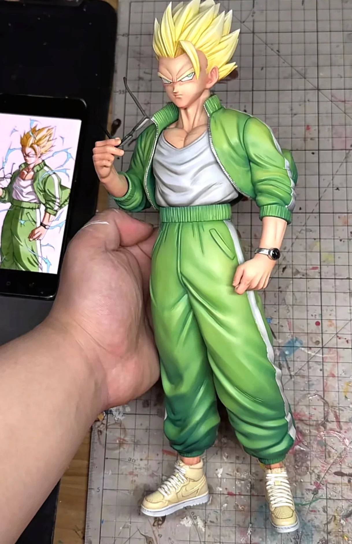 YS Gohan Action Figure Dragon Ball Z Toys Anime Figures GK Collectible Figures Gift for Anime Fans