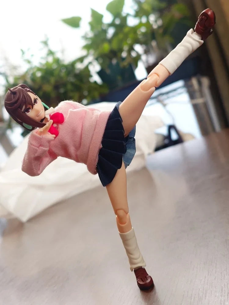Max Factory Tongle Club Figma 651 Dandadan Momo Ayase Action Figure Anime Collectible Model Desktop Decor For Anime Fan In Stock