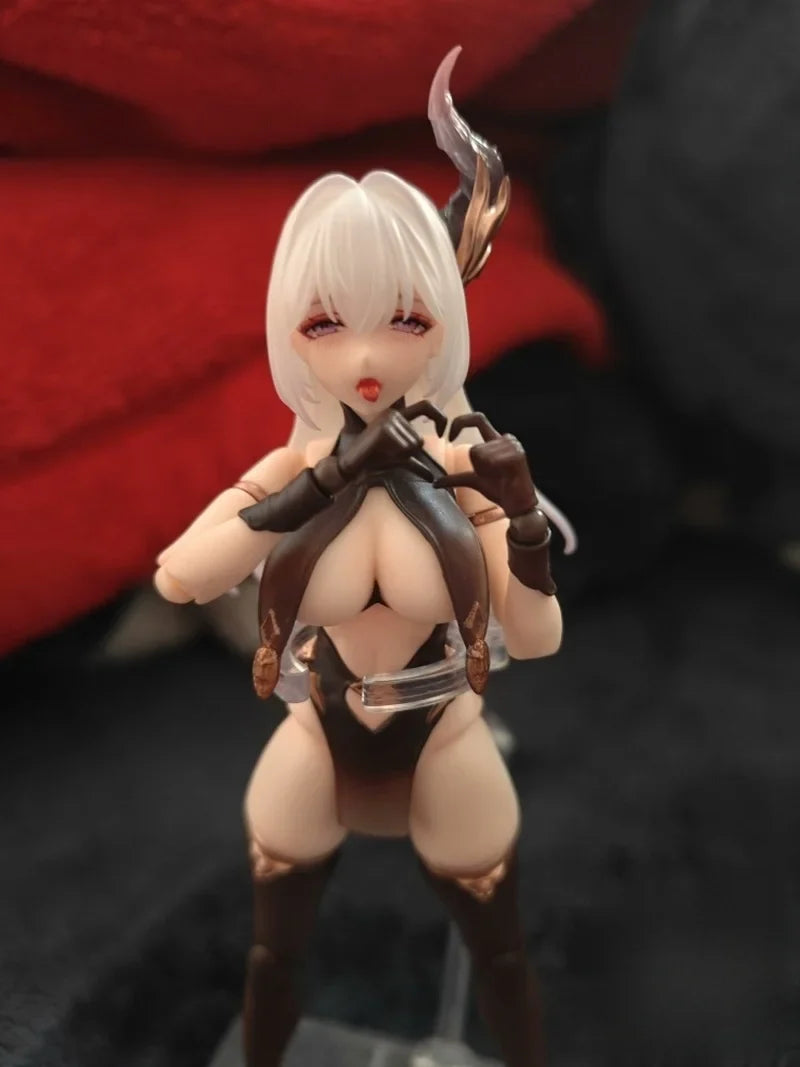 Eiifox Bear panda Huaxia Ghost Series Skin Illusion Fully Painted Finished Product That Used Figurine Charm Collectible Gift