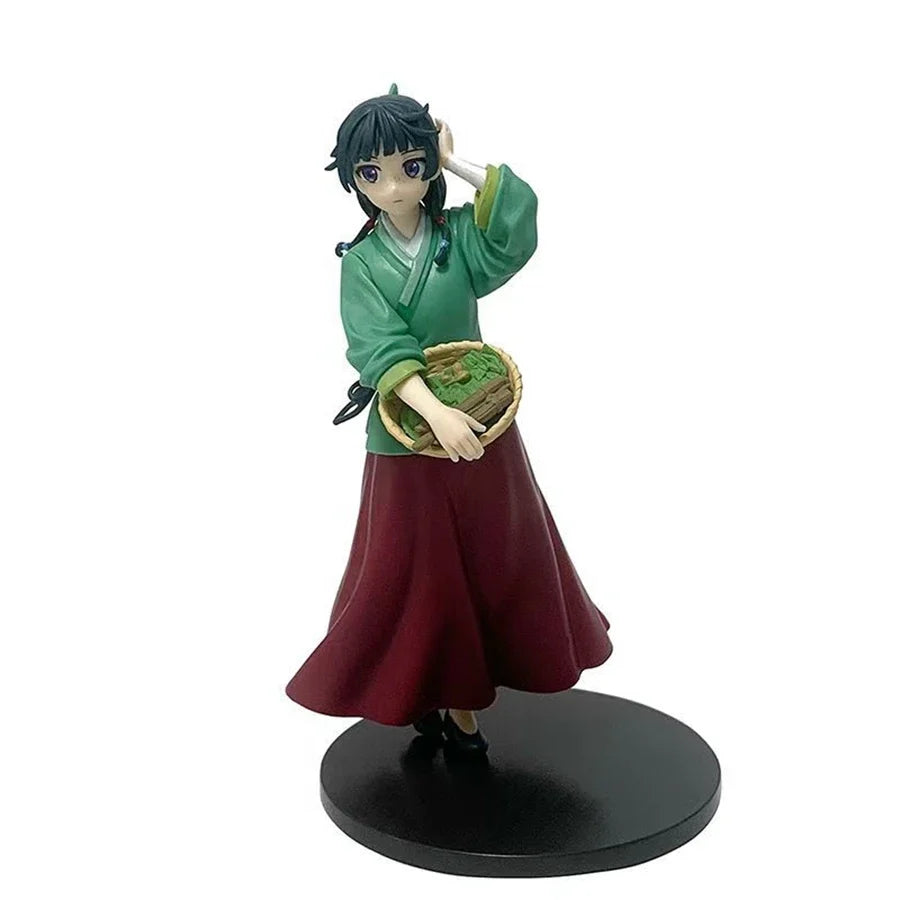 21cm Kusuriya no Hitorigoto Anime Figure Cloak Maomao Action Figure Cute Jinshi Figurine Room Decoration PVC Collection Toys