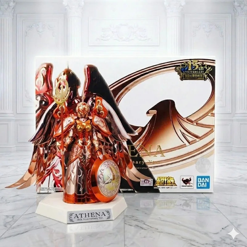 100% Original Bandai Metallrüstung Heilige Kleidung Mythologie Saint Seiya 15. Jubiläums-Gedenkausgabe Göttin Athena