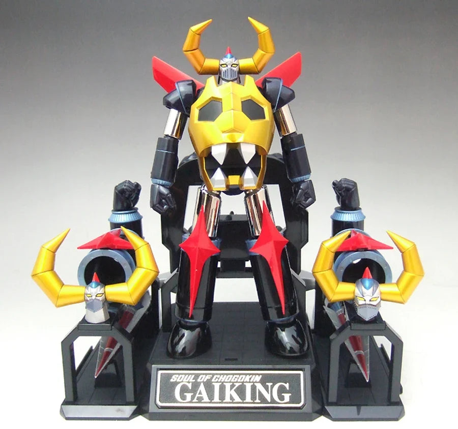 Original Soul OF Chogokin GX-27 - Daikuu Maryuu Gaiking  Alloy Action Figure Toy Model 18CM