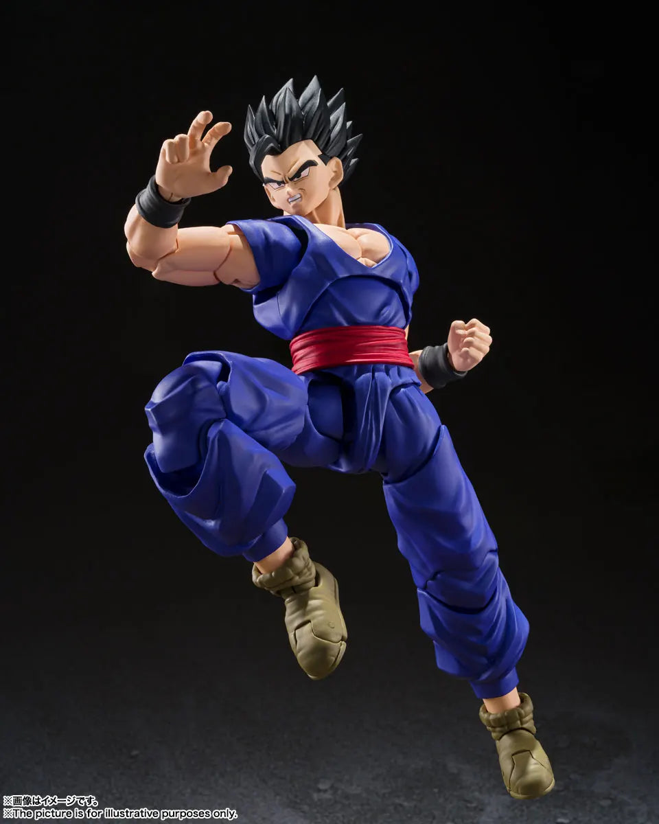 Original Bandai S.H.Figuarts SHF Dragon Ball Super Ultimate Son Gohan Super Hero Figure Model Toy