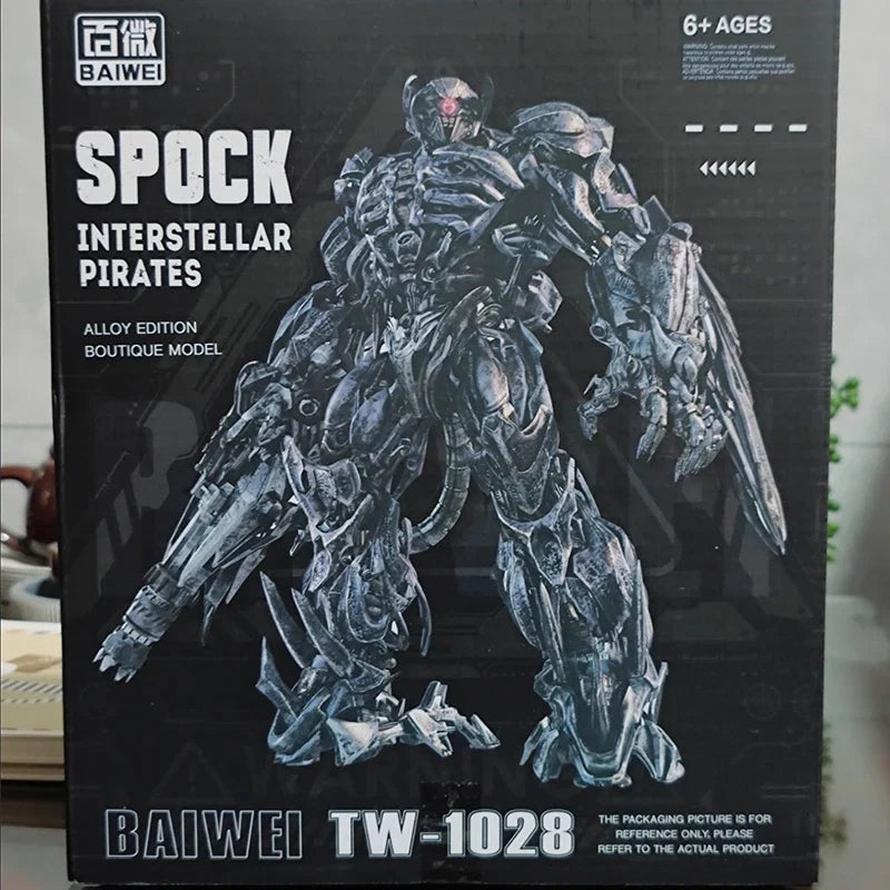 Transformation Toy BAIWEI TW1028 Shockwave ZS01 SS56 MP29 Universe Guardian Deformation Robot Alloy Action Figure Model Car Gift