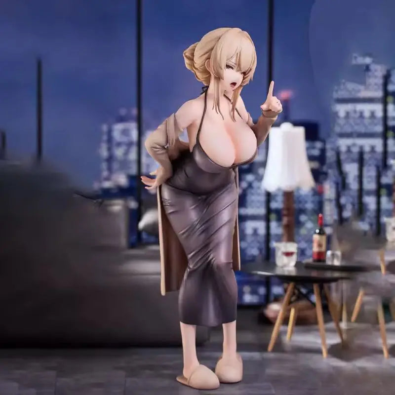18cm Anime Erin Figure Maid Dressed Erin Figures Sexy Girls Statue Collection Dolls Desk Decoration Model Toy Kid Helloween Gift