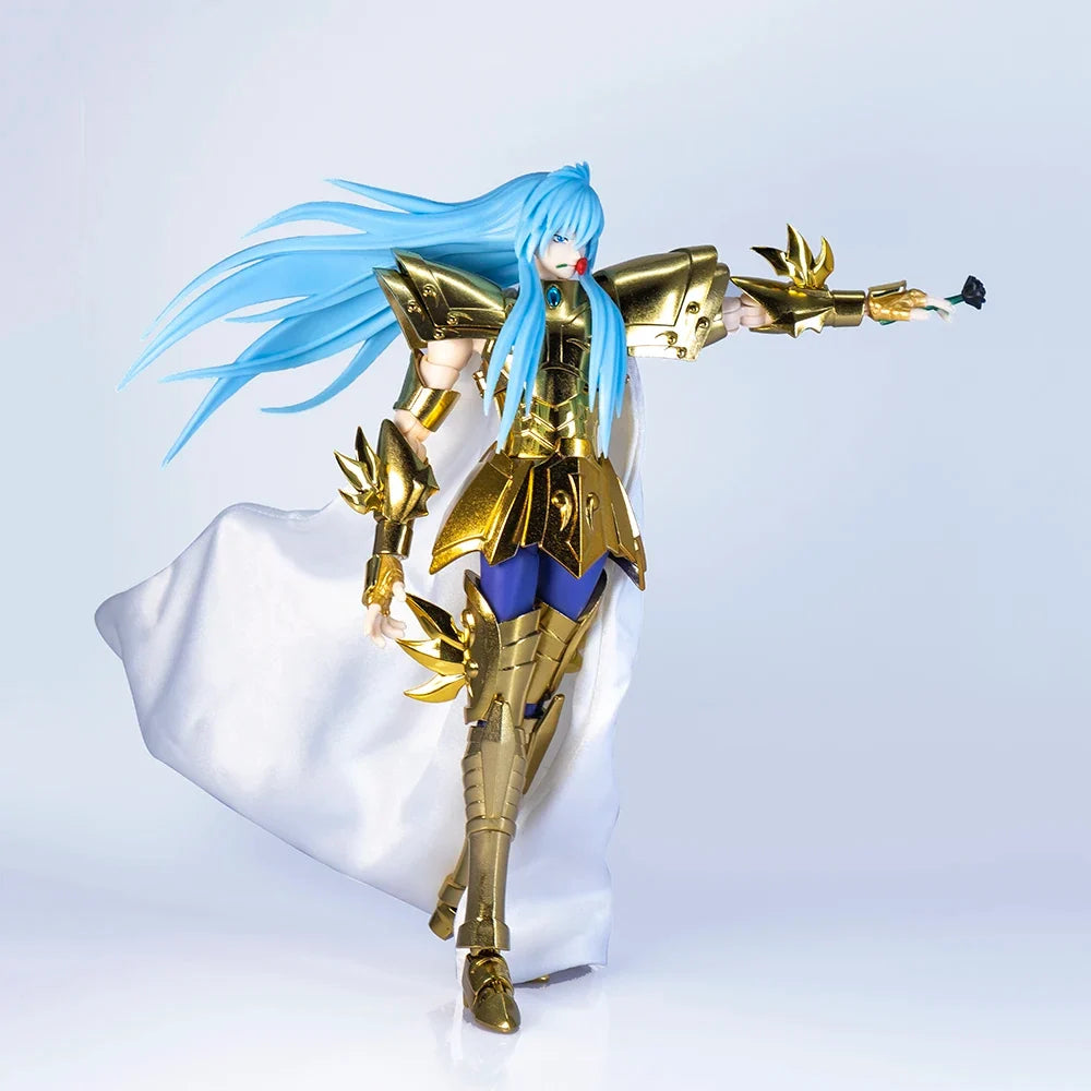 In Stock Saint Seiya Myth Cloth EX LC Pisces Albafica Anime 2.0 The Lost Canvas Knights of the Zodiac Action Figure Toy ST Model