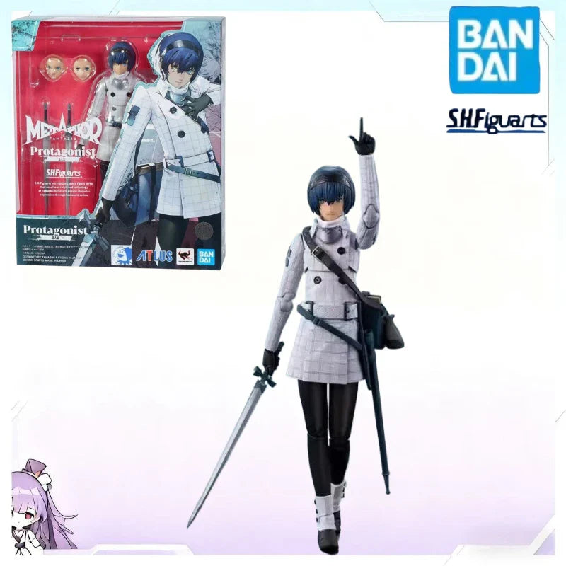 Auf Lager Bandai S.H.Figuarts Metaphorical Fantasy:ReFantazio Protagonist Will Actionfigur Sammlung Geschenk