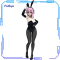 In Stock FuRyu Original Genuine SoniComi Super Sonico BiCute Bunnies Figure Black 28cm Sexy Collections Model Toy Figures Gift