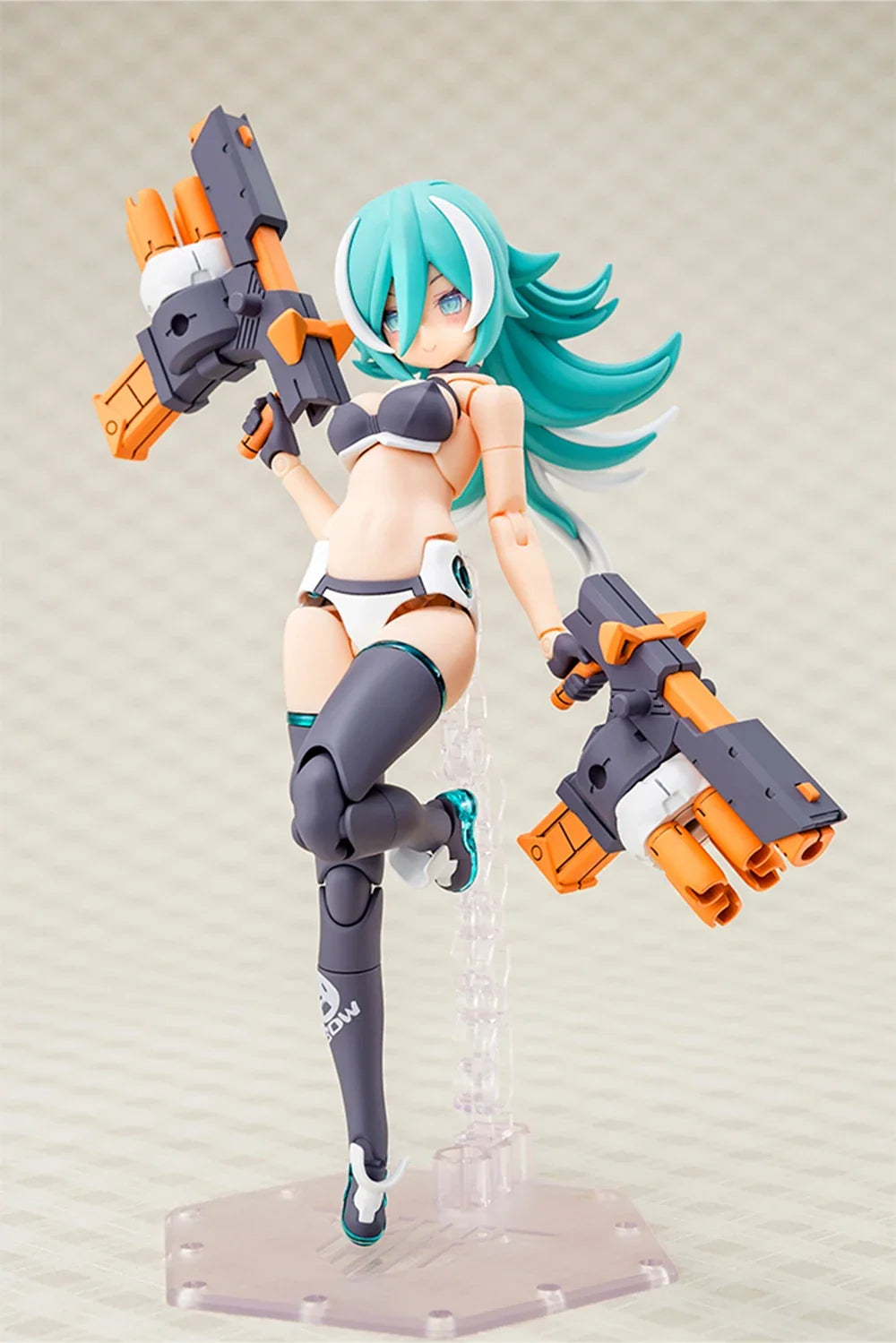 Kotobukiya Machine Girl KP788 PUNI MOFU LANG Wolf Girl Assemble Action Figureals Model