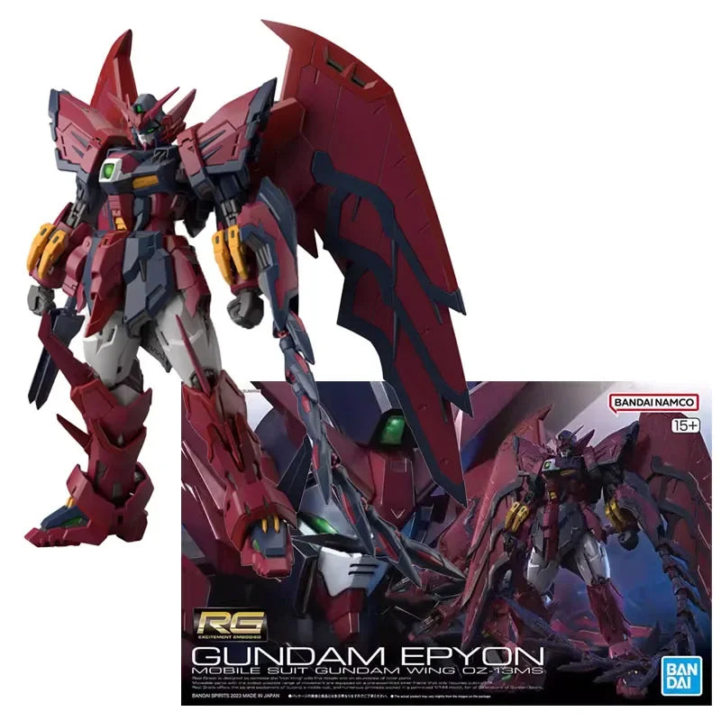 RG 1/144 GUNDAM EPYON MOBILE SUIT GUNDAM WING OZ-13MS Anime Modellbausatz Actionfigur Geschenke Sammlerstück