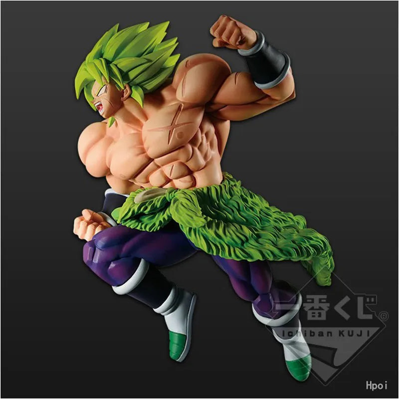 Dragon Ball Z Broly Figure Movable Super Saiyan 3 Son Goku Anime Action Figure Collection Doll Figurine 21cm Model Toys Model