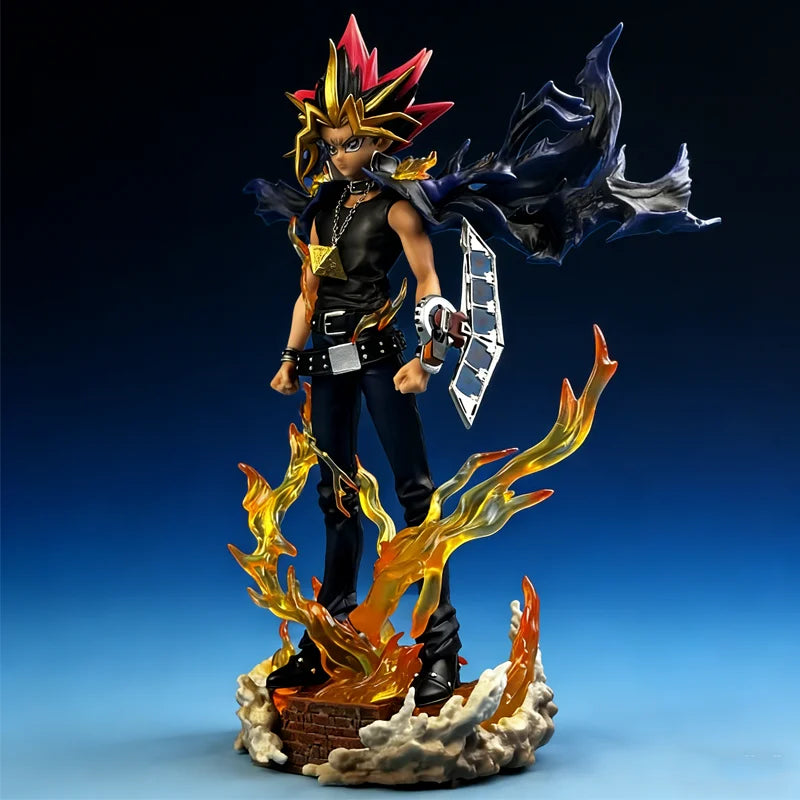 Anime Anime Figure - 28cm Pvc Collectible Model Statues - Yugi Muto Dual-Headed Duel Monster Decoration For Christmas Gifts