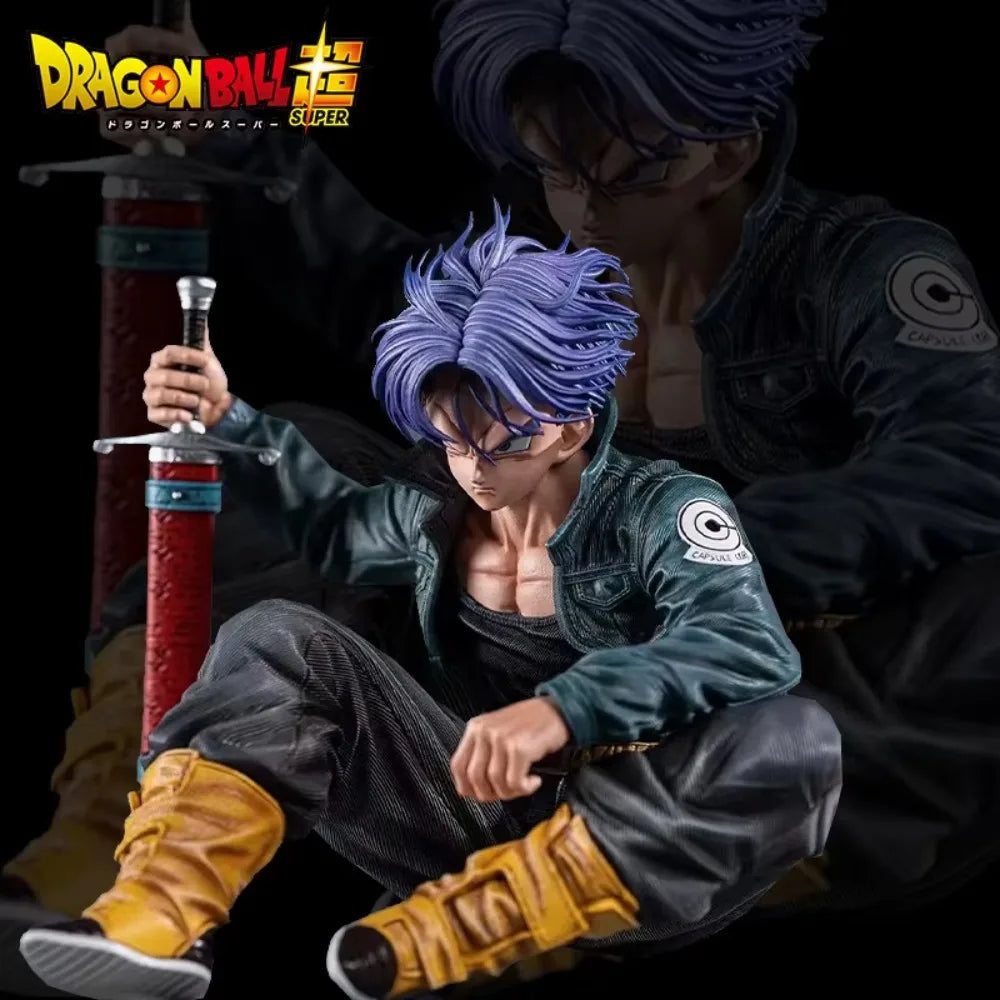 Dragon Ball Z Anime Figure Trunks Action Figurine Super Saiyan Gk Pvc Statue Model Decoration Collection Christmas toy Gift