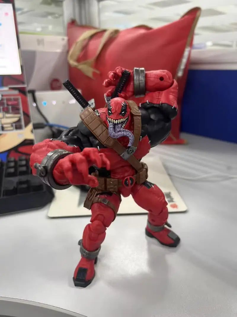 2024 New Original Marvel Legends Venompool Deluxe Exclusive 8" Action Figure Xmas Christmas Model Collectible Toy Birthday Gift