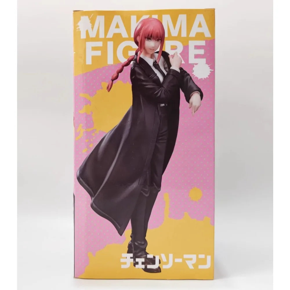 In Stock TAITO Original Genuine Anime Chainsaw Man Makima Control Devil 18cm Collections Models Toy Figures Birthday Xmas Gifts