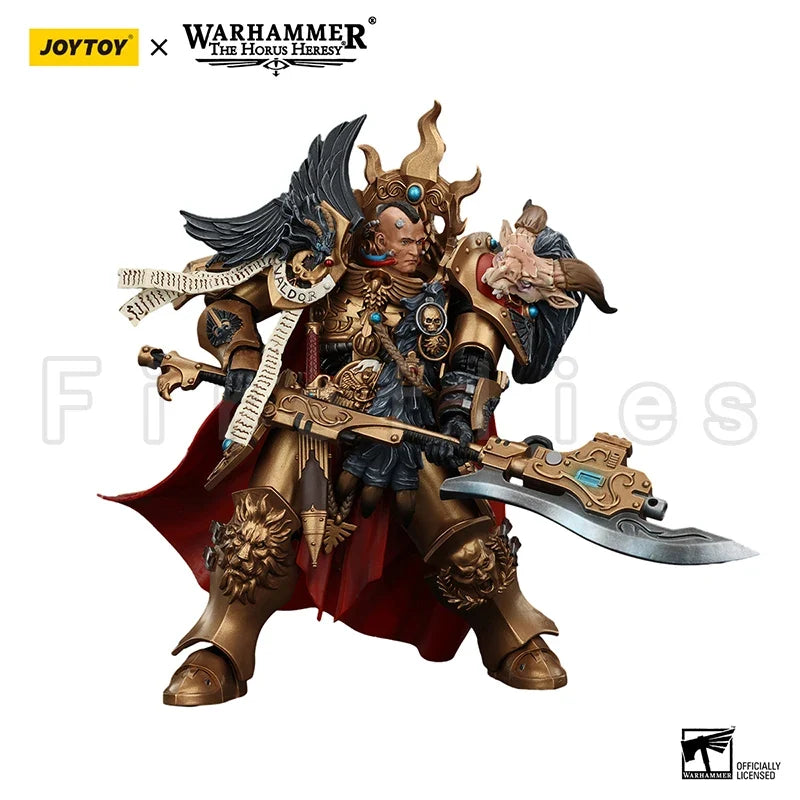 1/18 JOYTOY Action Figure The Horus Heresy Legio Custodes Constantin Valdor, Captain-General of the Legio Custodes Anime Model