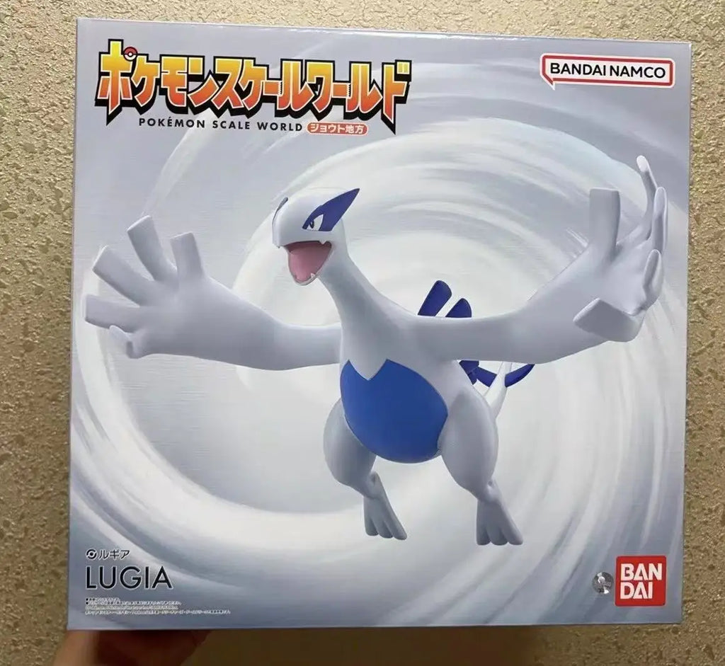 100%Original Bandai POKEMON Scale World Johto Region Ho Oh Lugia Anime Figure Boxed Model Collectible Toys Gifts