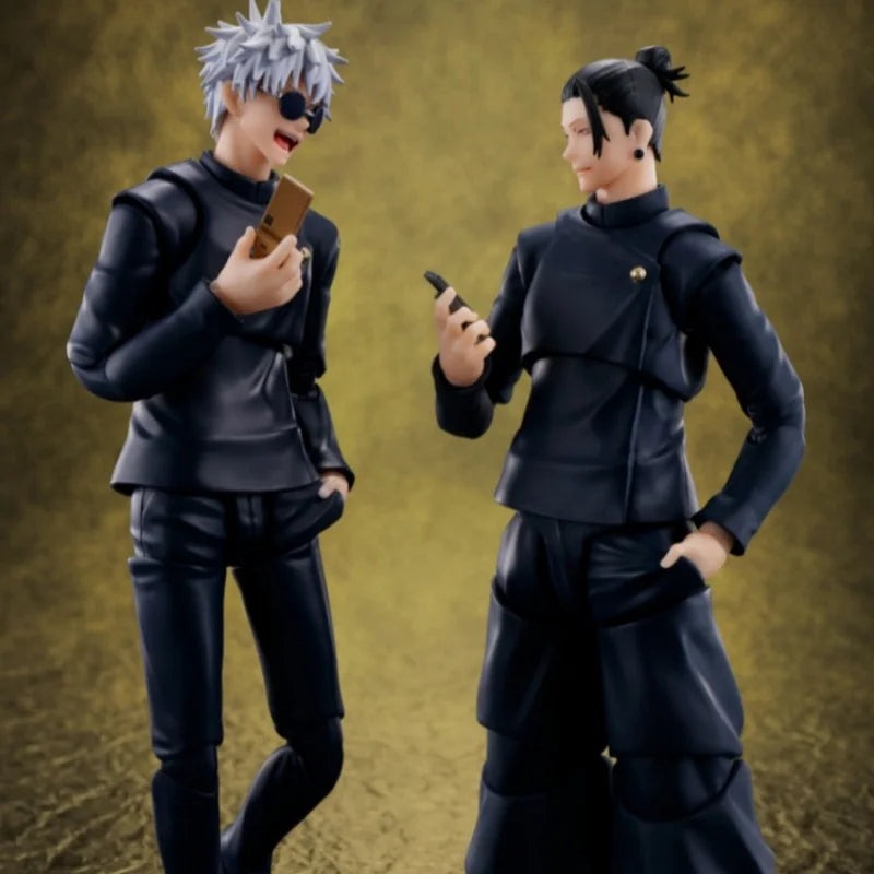 Genuine In Stock Bandai S.H.Figuarts Shf Satoru Gojo Tokyo Jujutsu High School Model Kit Anime Action Fighter Finished ModelGift