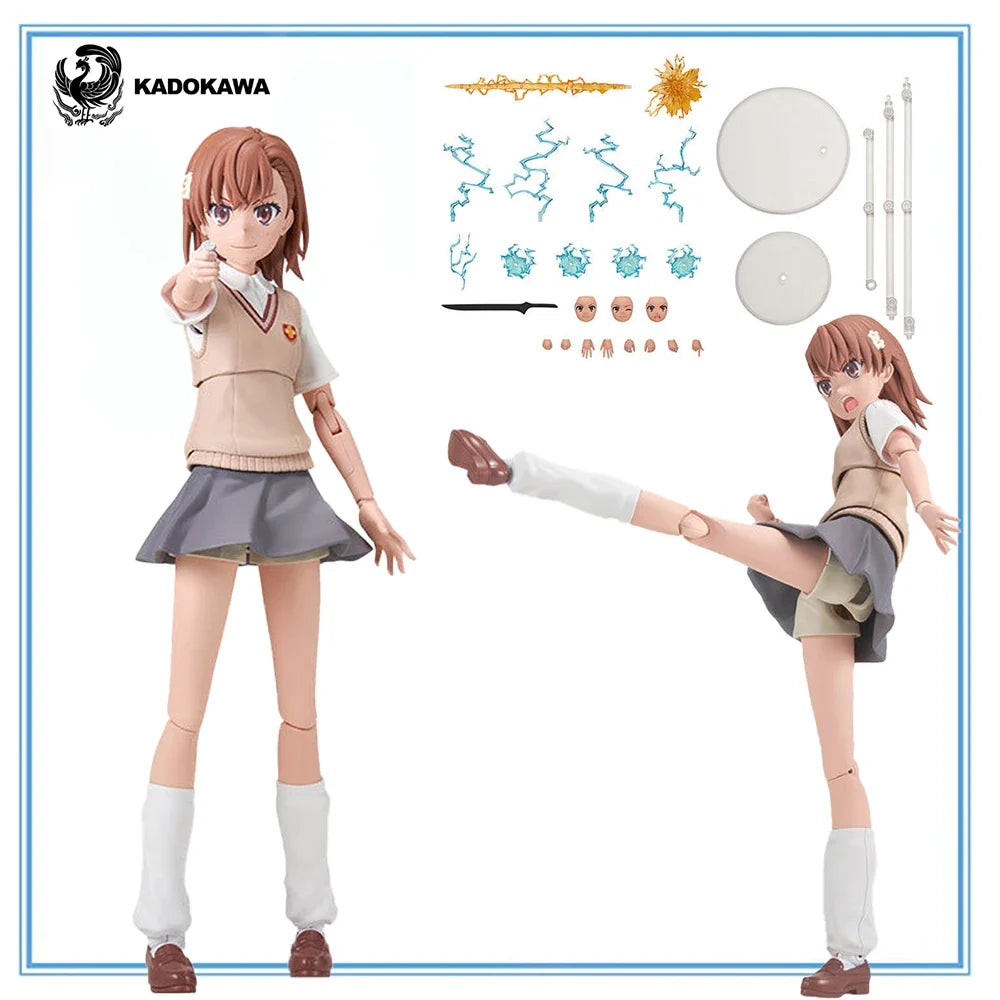 100% Original in Stock Kadokawa Kadokawa Plastic Model Series To Aru Kagaku No Railgun T Misaka Mikoto Collection Series