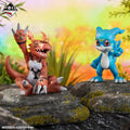 Auf Lager Bandai Ichiban Kuji Digimon Serie C Preis V-mon & Guilmon Figurenset aus zwei neuen Anime-Figuren Action-Modell-Spielzeug Jungen