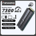 Fanxiang S880R 7450MB/s SSD NVMe M.2 2280 PCIe Gen 4 Gaming SSD 4TB 2TB 1TB Internal Solid State Hard Disk With Heatsink for PS5