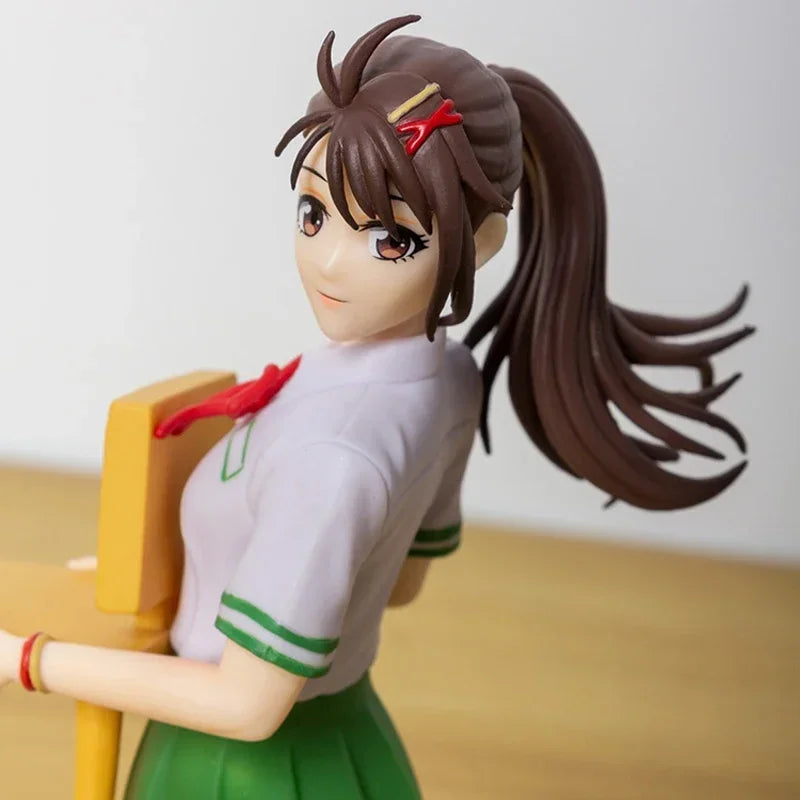20cm POP UP PARADE Suzume Iwato Anime Girl Figure Suzume no Tojimari Action Figure Your Name Figurine Collectible Model Doll Toy