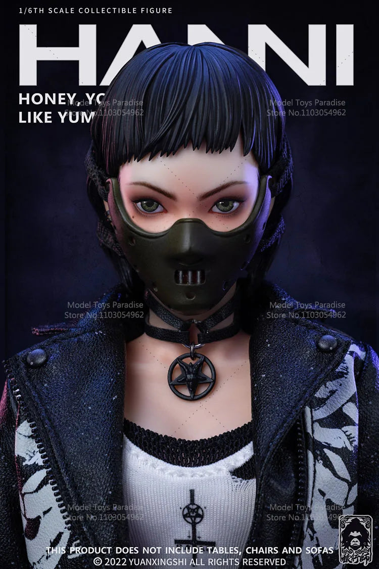 Hot Sale HSLX-001 1/6 Collectible Toys Food Hunter Hanni Woman Soldier 12 Inches Full Set Action Figure Model Fans Gifts