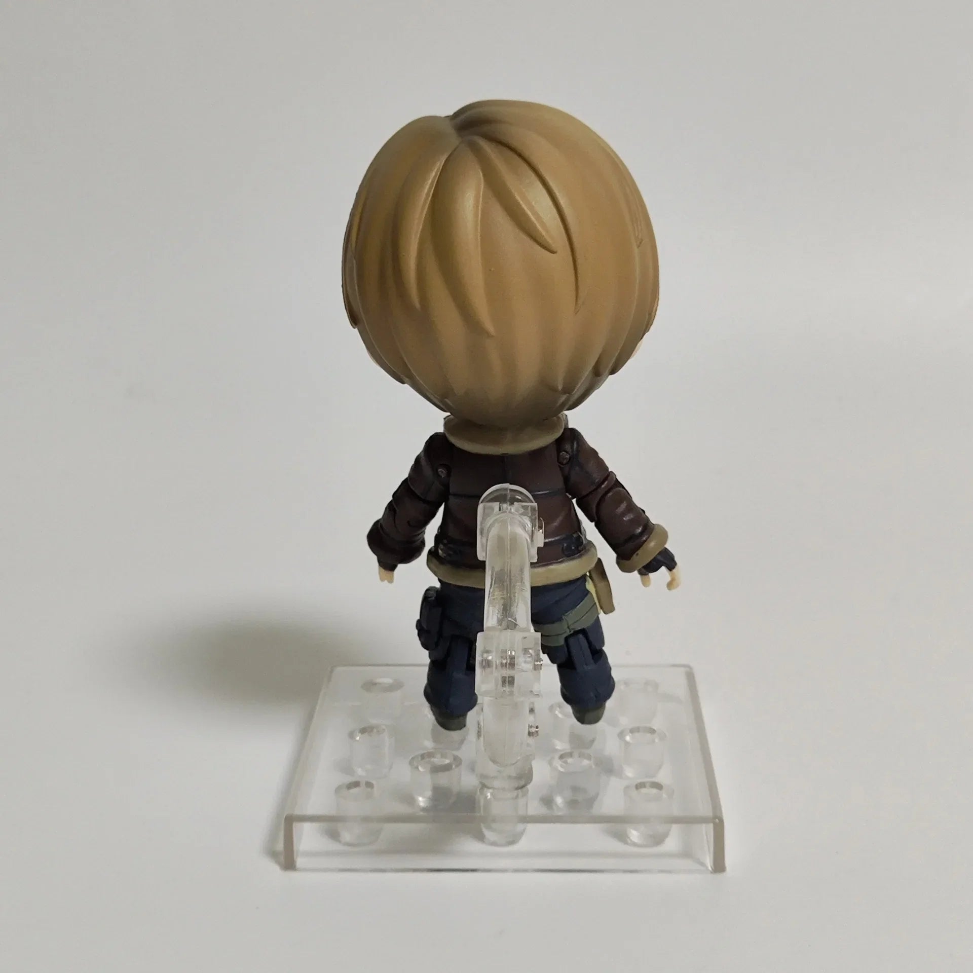 10cm In Stock Resident Evil 4 Remake #2337 Leon S. Kennedy Q Version Action Anime Pvc Model Movable Model Doll Set Toy Gift