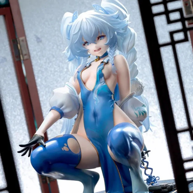 Game Anime Girls Frontline Peripheral Figure PA-15 Cuique Mei Squatting Model Decoration Beautiful Girl Action Figures
