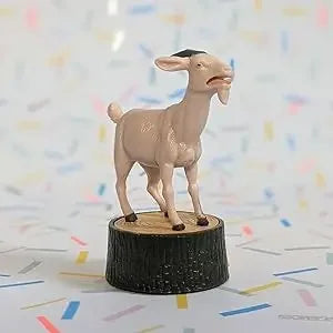 Screaming Goat Figurine and Goat Statue That Makes a Screaming Noise goat that screaming toy grita goat yelling
