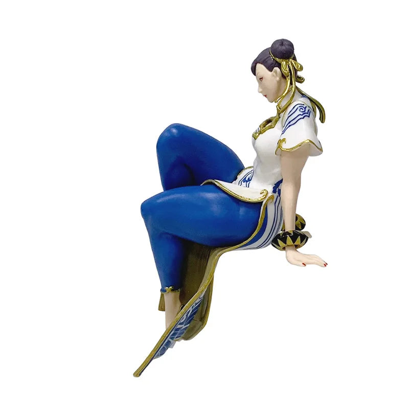 14cm Street Fighter 6 Anime Game Figure Chun-Li Action Figure Noodle Stopper Figurine Decorations PVC Collection Model Toys Gift