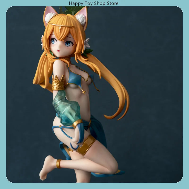 25cm Blue Archive Iochi Mari Dancer Ver Anime Figure Model Statue Desktop Decoration