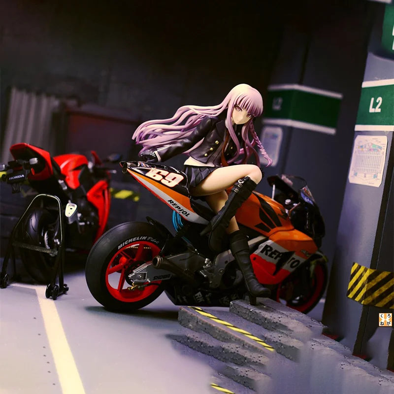 【100%original】Phat Company in Stock Danganronpa: The Animation - Kirigiri Kyouko - Monokuma 1/8 Garage Kit Action Figure