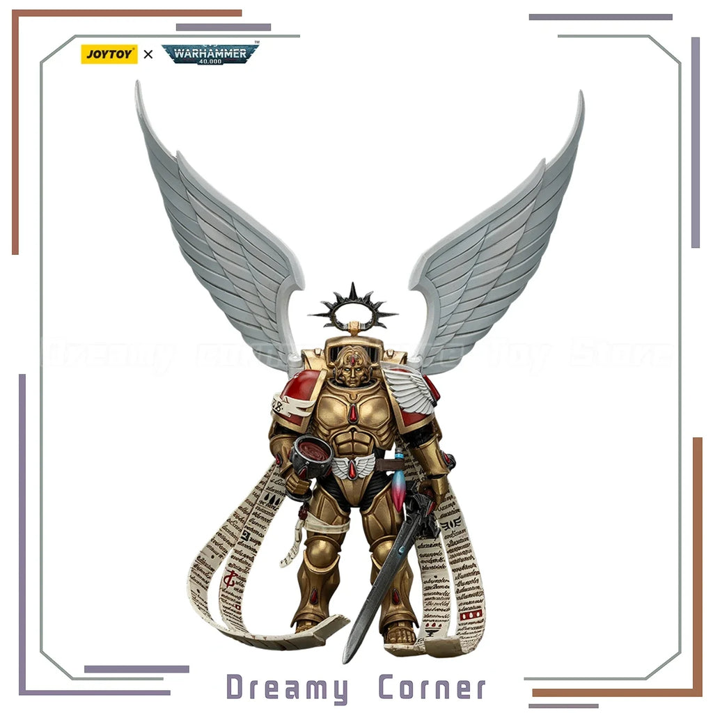 【In Stock】JOYTOY Warhammer 40K Blood Angels The Sanguinor with Encarmine Broadsword 1/18 Action Figure Toys Collection