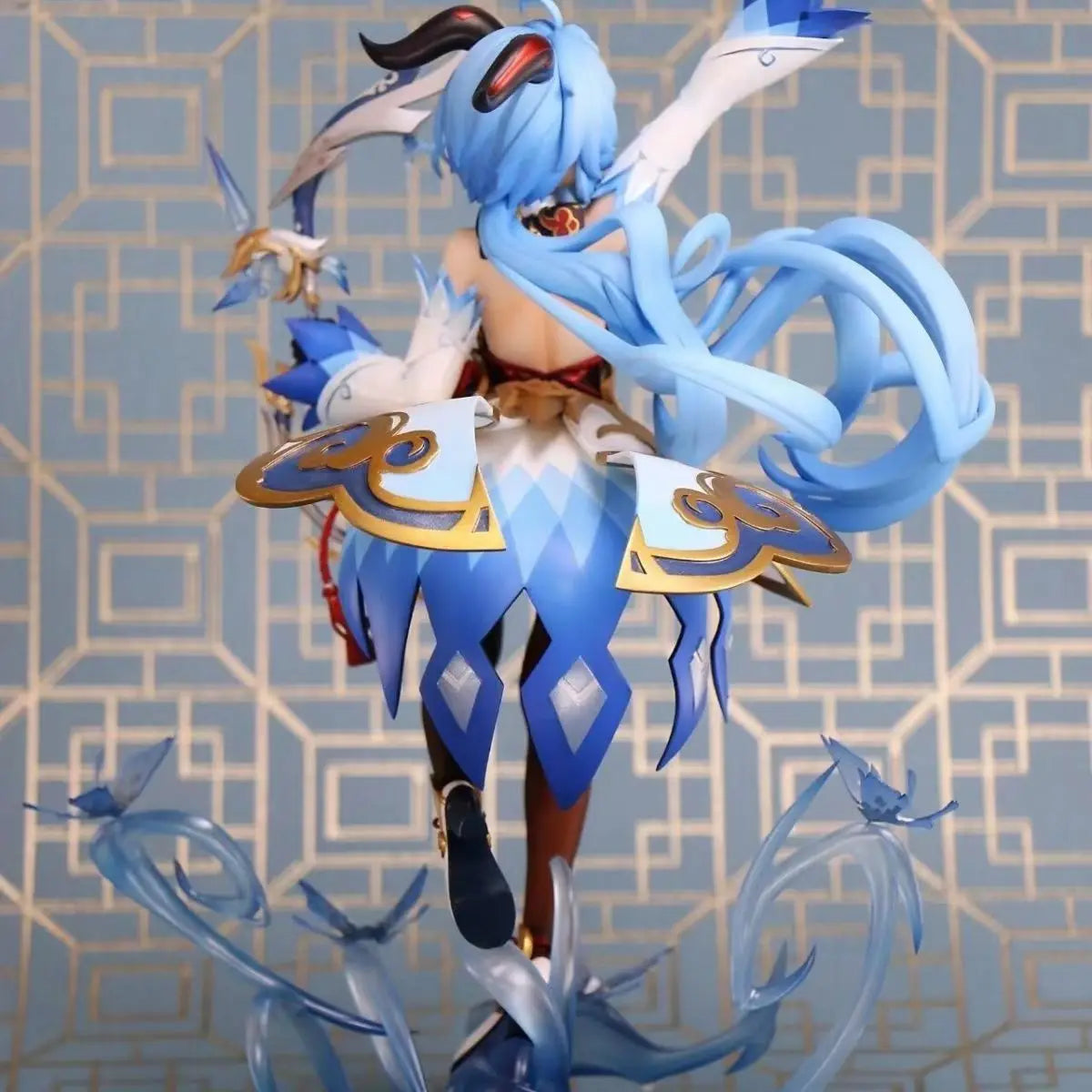 【Presale】Action Figurals Genshin Impact Statue Figures Ganyu Anime Figurine Cartoon Toy Collectible Model Toy