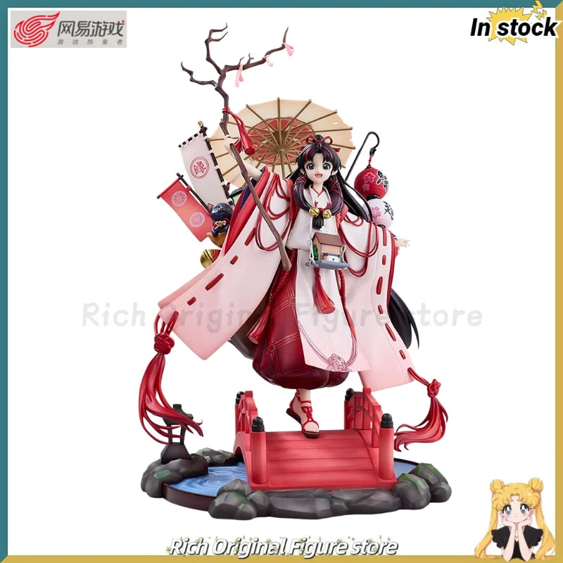Original in Stock NetEase Onmyoji Fate and Make A God God's Bell Gives Fate Model Toys Limited Edition Ornaments Figures
