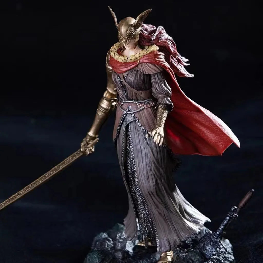 ELDEN RING Malenia Blade of Miquella Anime Figure Valkyrie Figurine 24cm PVC Statue Model Collection Desk Decora Kid Toy Gifts