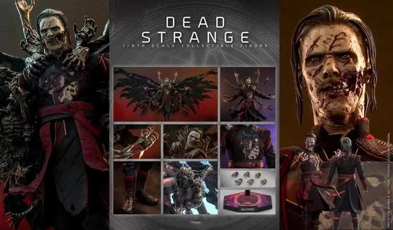 In Stock HOTTOYS MMS654 1/6 Scale The Multiverse of Madness Dead Doctor Strange 12'' Full Set Collectible Action Figure Model