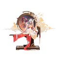 New Original Bearpanda Vsinger Virtual Idol  Luo Tianyi 1/6 Action Figure  Mulan Lyrics Ver Model Game Accessories Toy GiftStock