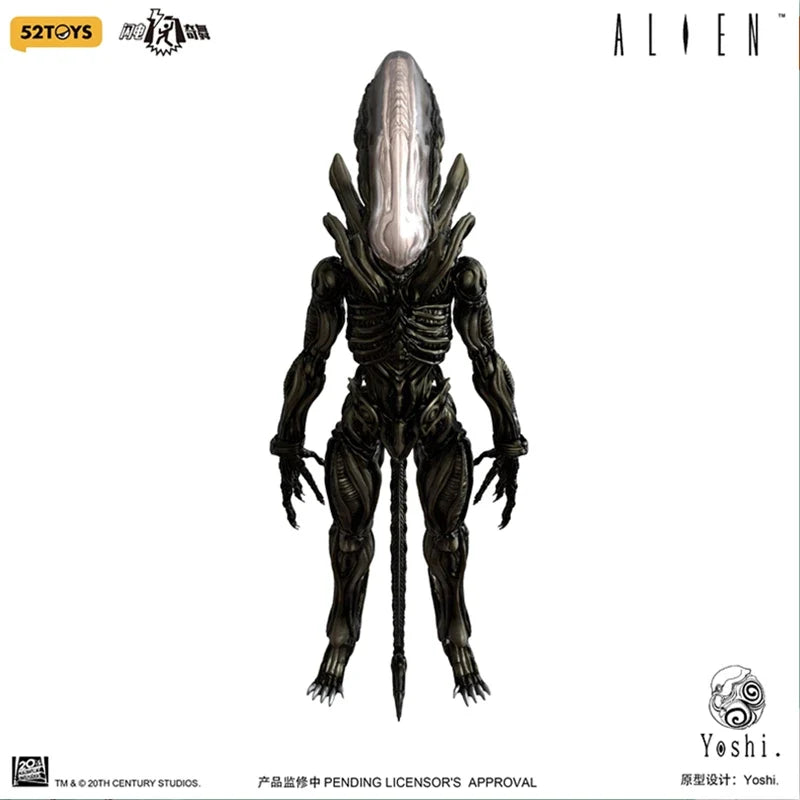 Genuine 52toys 1/12 Lightning Dance Yoshi Alien Action Figure Collection Alien Xenomorph Super Movable Model Desktop Ornament