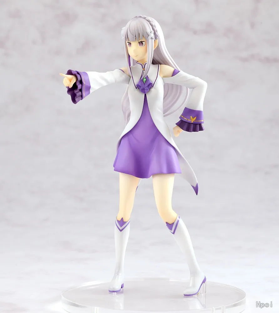 Original in Stock KADOKAWA KDColle LIGHT Re: ZERO - Starting Life in Another World Emilia Figures Model Toy Gift Collection