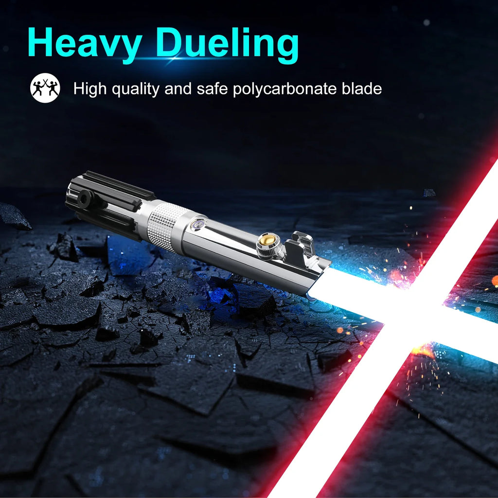 TXQSABER Anakin Lightsaber SNV4 Proffie Pixel Soundboard Smooth Swing Metal Handle With LED Strip Blade Skywalker Cosplay Toys