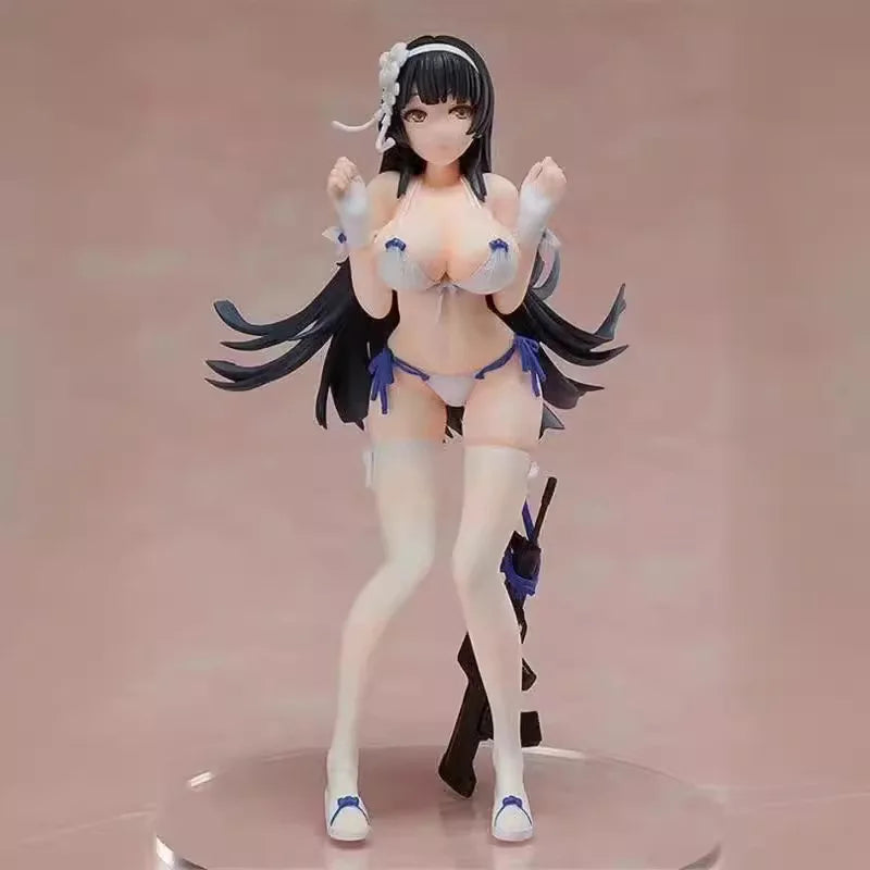 13.5cm Girls Frontline Qbz-95‌‌ In Swimsuit Game Girl Figures Statue Cartoon Girl Models Boys Collectible Toys Ornament Doll Toy