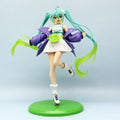 19cm Fashion Hatsune Miku Anime Figure Casual Clothing Miku Action Figures Fashion Girl Figurine PVC Collection Model Doll Toys