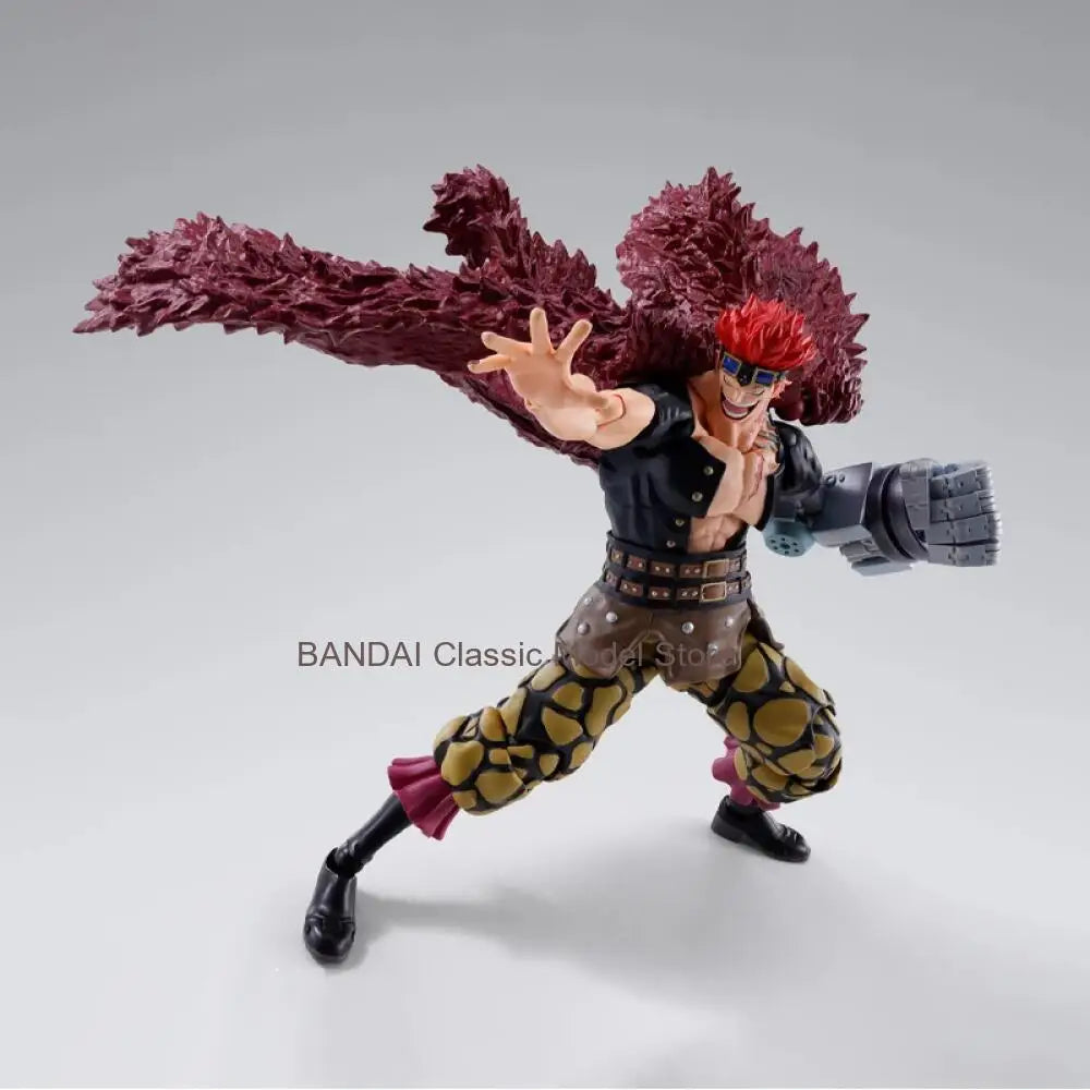 Bandai Original Genuine Figure One Piece Model Kit SHF Eustass.Kid The Raid on onigashima Collection Model Action Figure Toys