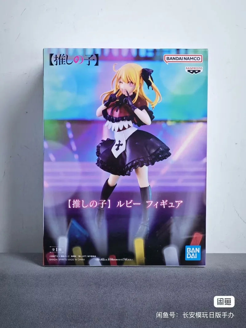 Original Bandai Oshi No Ko Arima Kana Memcyo Hoshino Rubii MEM CYO 17Cm Anime Figure Pvc Model Toys Kawaii Doll Collectible Gift